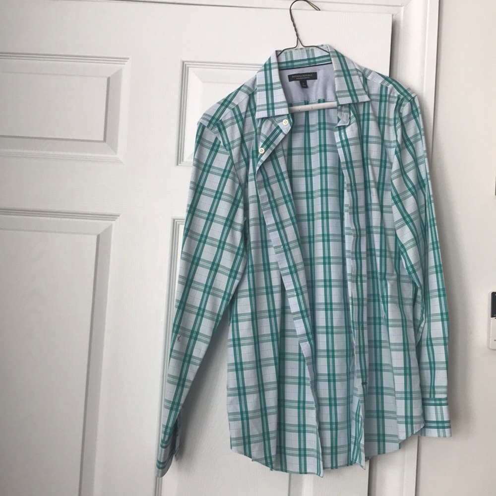 Men’s Banana republic non iron slim fit shirt